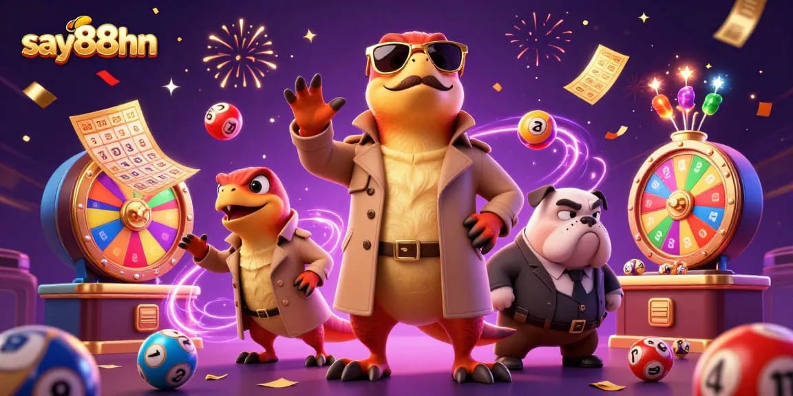 Experience dynamic fun with say88hn as raptors sneak into a VIP casino lounge.