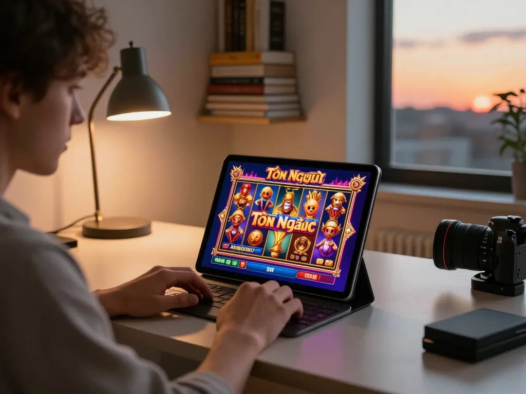 Experience exciting gameplay at UU88 vom while enjoying a luxurious online gaming setup.