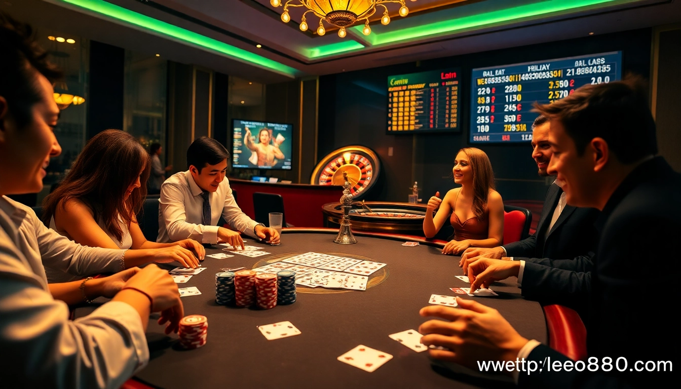 Experience the thrill of online gambling at https://leo881.com/ with vibrant casino games and winning moments.