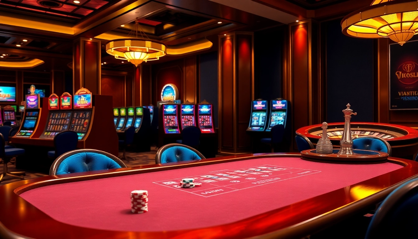 Experience thrilling gameplay at https://vk88a.com/ with vibrant casino tables and exciting gaming elements.