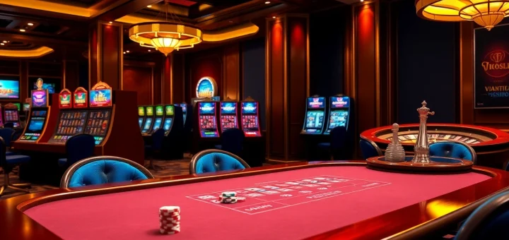 Experience thrilling gameplay at https://vk88a.com/ with vibrant casino tables and exciting gaming elements.
