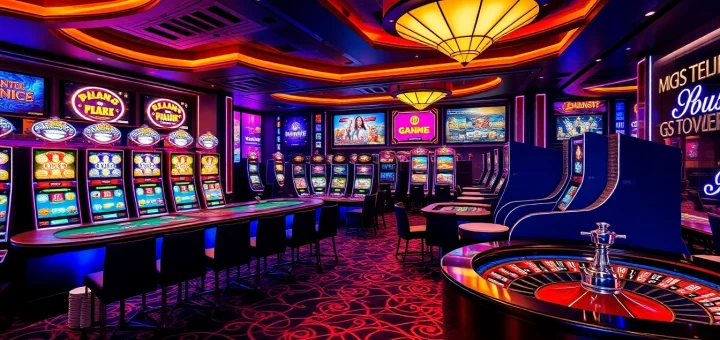 Experience GG88's vibrant online casino atmosphere with exciting games and immersive visuals.