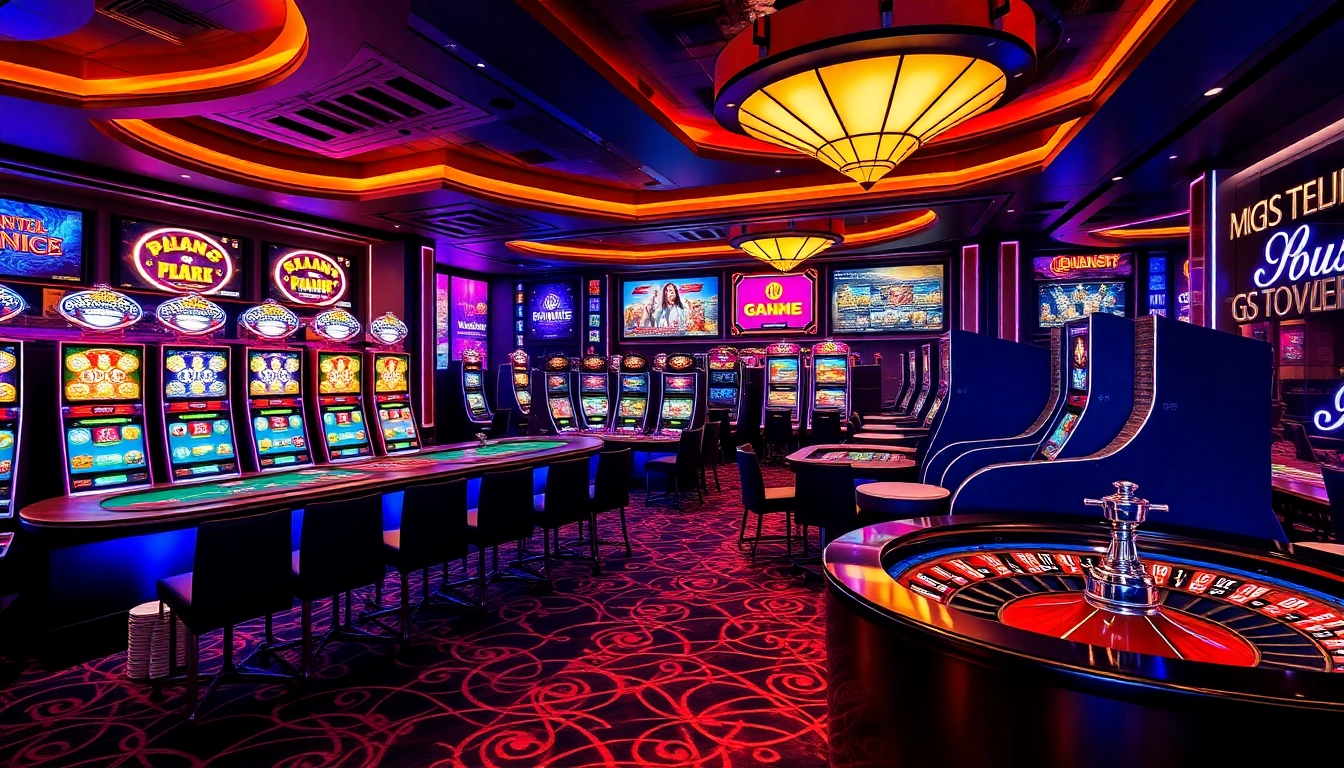 Experience GG88's vibrant online casino atmosphere with exciting games and immersive visuals.