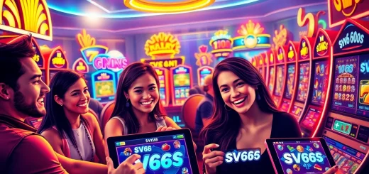 Engaging players enjoying a vibrant online casino experience showcasing the exciting atmosphere of https://sv66s.net/ with diverse slot games.