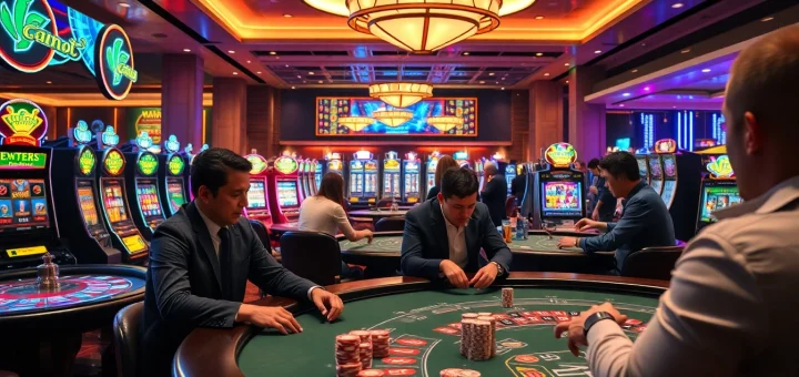 Experience thrilling casino games at https://tip88a.com/ with vibrant tables and exciting gameplay.