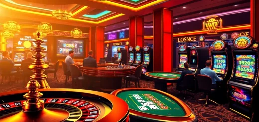 Experience the thrill of casino games and slots at gg88 online with vibrant visuals of poker and roulette.