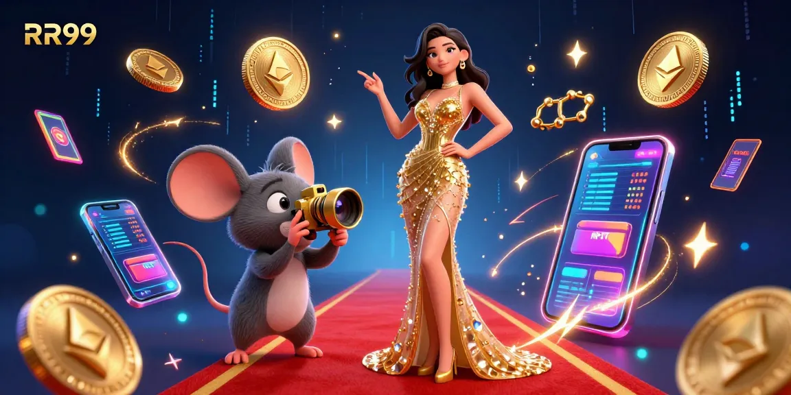 Experience thrilling gameplay with RR99 showcasing vibrant 3D characters and immersive casino elements.