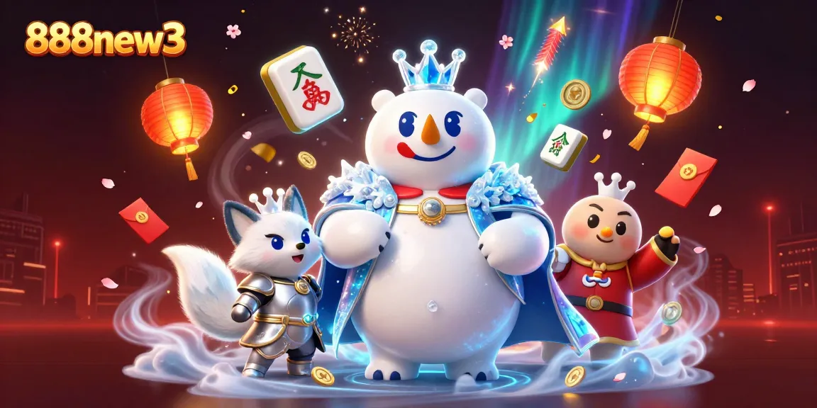 Win big with 888new3 in this captivating 3D casino illustration featuring vibrant elements and dynamic energy.